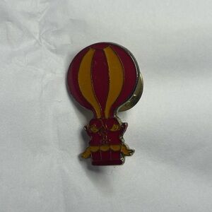 Vintage 80s Hot Air Balloon Novelty Lapel Tack Pin rare hard to find collectible